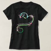 Breast Cancer Metastatic Breast Cancer Awareness H T-shirt (Design voorkant)