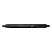 BREAST CANCER Pink Line  Betsy Ross Flag Zwarte Inkt Pen (Achterkant)