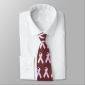BREAST CANCER RIBBON STROPDAS (Gebonden)