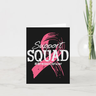 Breast Cancer Ribbon Support Squad Awareness Manne Kaart