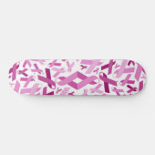 Breast Cancer Ribbons skateboard (Horizontaal)