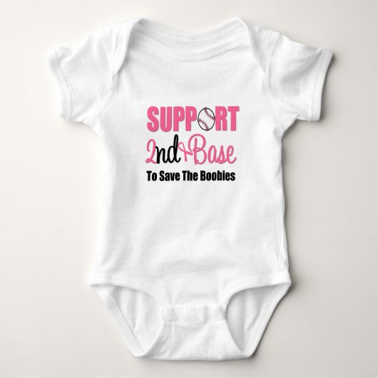 Breast Cancer Support 2e basis T-shirt (Voorkant)