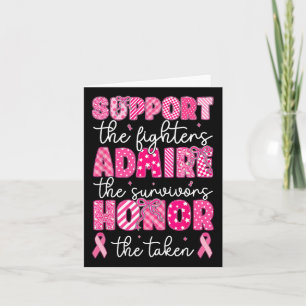 Breast Cancer Support Admire Honor Breast Cancer A Kaart