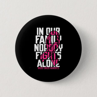 Breast cancer support pink breast cancer awareness ronde button 5,7 cm