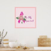 Breast Cancer Support Poster (Keuken)