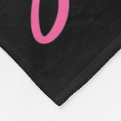 Breast Cancer Support Squad Breast Cancer Awarenes Fleece Deken (Hoek)