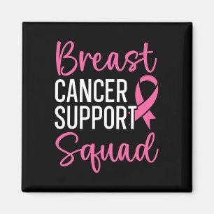 Breast Cancer Support Squad Breast Cancer Awarenes Magneet