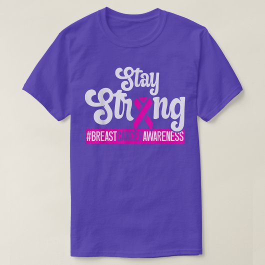 Breast Cancer Support Squad Breast Cancer Awarenes T-shirt (Design voorkant)