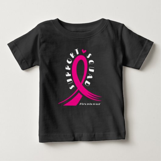 Breast Cancer Support Squad roze lint (Voorkant)