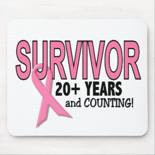 BREAST CANCER SURVIVOR 20+ jaar & tellen Muismat