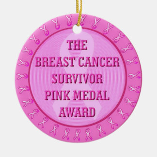 Breast Cancer Survivor Award Keramisch Ornament