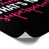 Breast Cancer Warrior Awareness Support Believe Su Poster (Hoek)