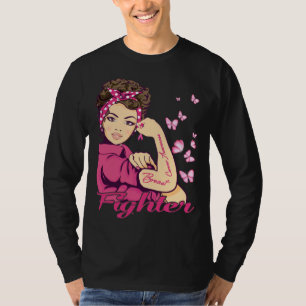Breast Cancer Warrior Awareness T-shirt Support Be