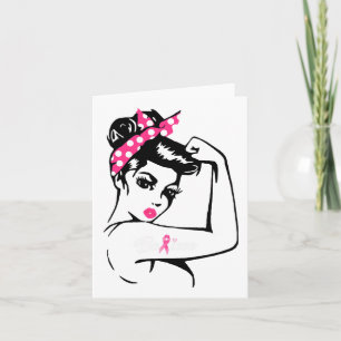 Breast Cancer Warrior Awareness T-shirt Support Be Kaart