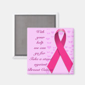 Breast Caner Awareness_ Magneet (Voorkant / Achterkant)