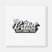 Breast Implants Ies Funny New S Plastic Surgery  Magneet (Voorkant)