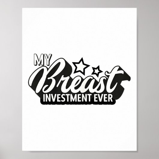 Breast Implants Ies Funny New S Plastic Surgery  Poster (Voorkant)