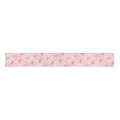 Breast kankerroze lintpatroon grosgrain lint (Voorkant)