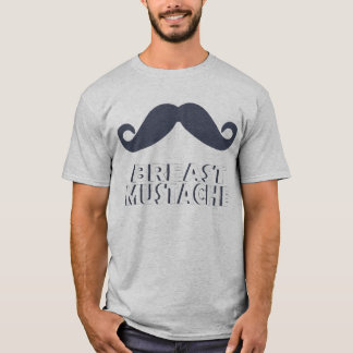 BREAST MUSTACHE T-SHIRT