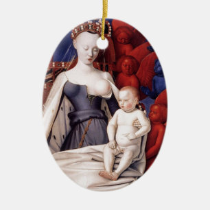 BREAST VAN MAART KERAMISCH ORNAMENT
