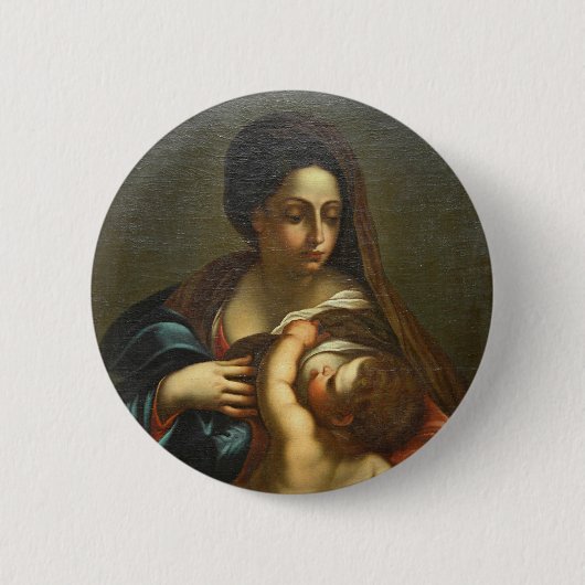 BREAST VAN MAART RONDE BUTTON 5,7 CM (Voorkant)