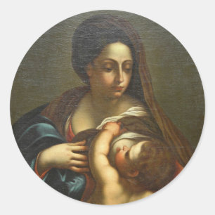 BREAST VAN MAART RONDE STICKER