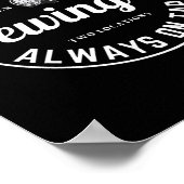 Breastfeeding Brewery Mamas Ery New Mom Brewing  Poster (Hoek)