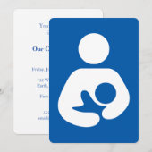 Breastfeeding / Nursing Icon Kaart (Voorkant / Achterkant)