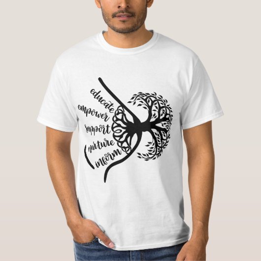 Breastfeeding Support Birth Worker Midwife Doula L T-shirt (Voorkant)