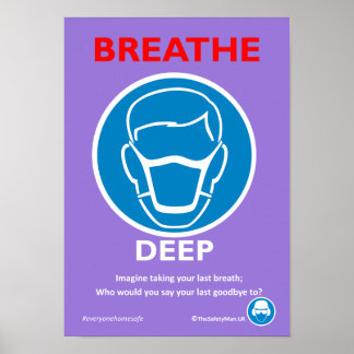 Breater Diepe RPE-veiligheid Poster