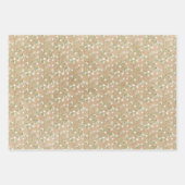 Breath Flowers Boho Chic Baptism Wedding Inpakpapier Vel (Voorkant 3)