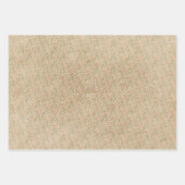 Breath Flowers Boho Chic Baptism Wedding Inpakpapier Vel (Voorkant 2)