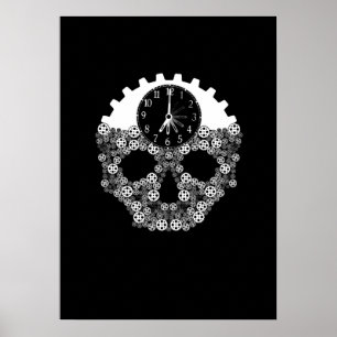 Breath is gewoon een klok... poster