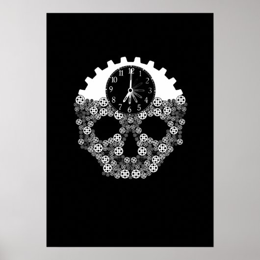 Breath is gewoon een klok... poster (Voorkant)