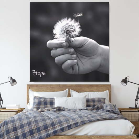 Breath of Hope Canvas Afdruk (Insitu (Slaapkamer))