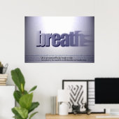 Breath Poster (Thuiskantoor)
