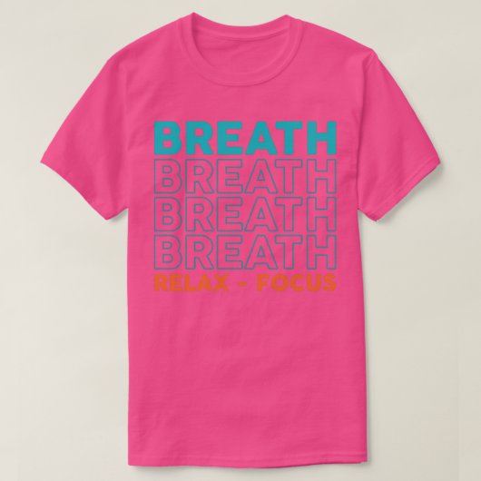 Breath Relax Focus 2022 T-shirt (Design voorkant)