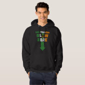 Breathalizer Blow Here St Patricks Day Pineapple S Hoodie (Voorkant volledig)
