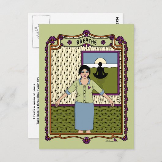 Breathe_A_ Briefkaart (Voorkant / Achterkant)