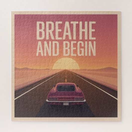 Breathe And Begin Legpuzzel (Verticaal)