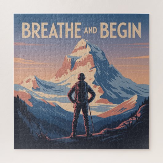 Breathe And Begin Legpuzzel (Verticaal)