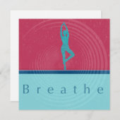 Breathe Art Card Feestdagenkaart (Voorkant / Achterkant)