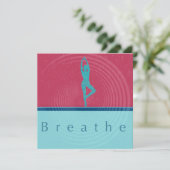 Breathe Art Card Feestdagenkaart (Staand voorkant)