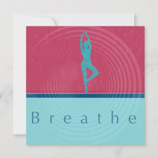Breathe Art Card Feestdagenkaart (Voorkant)