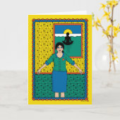 Breathe_B_Greeting Kaart (Gele Bloem)