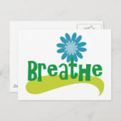 Breathe Briefkaart (Voorkant / Achterkant)