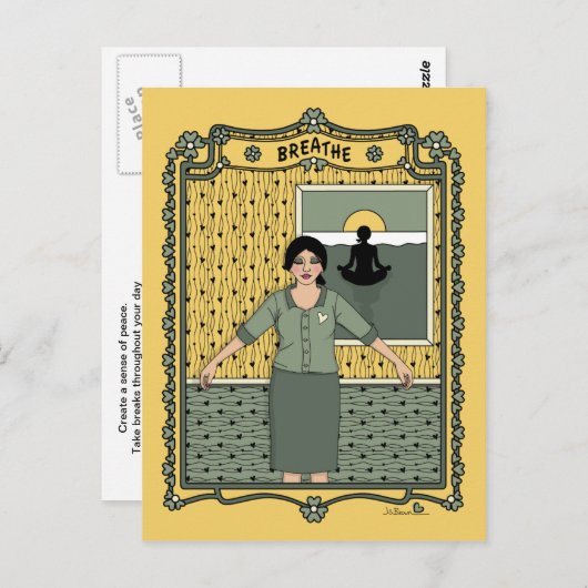 Breathe_C_ Briefkaart (Voorkant / Achterkant)