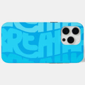Breathe Case-Mate iPhone Case (Achterkant (horizontaal))