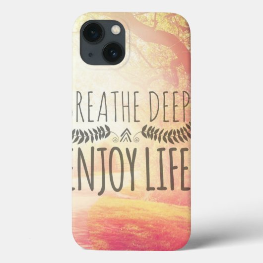 Breathe Deep Case-Mate iPhone Case (Achterkant)