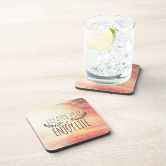 Breathe Deep Drankjes Onderzetter (Rechterzijde)